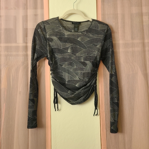 Kenneth Cole Mesh Long Sleeve - Picture 1 of 4